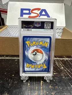 2021 POKEMON SWORD & SHIELD FUSION STRIKE SECRET #270 FULL ART/ESPEON VMAX PSA 9 - Image 2