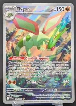 Pokemon Flygon #101/094 English Phantasmal Flames Illustration Rare - Image 1