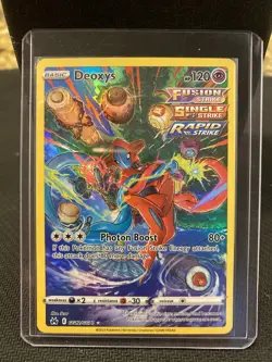 NEAR MINT Pokemon TCG Deoxys GG12/GG70 Crown Zenith Galarian Gallery Holo - Image 3