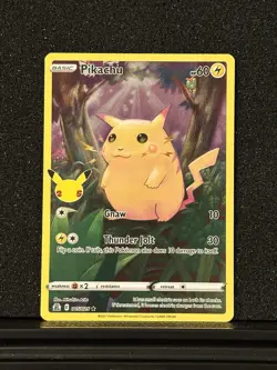 Pikachu 005/025 Celebrations Holo Rare 60HP Eng 2021 (PSA 10 Contender🔥) - Image 1
