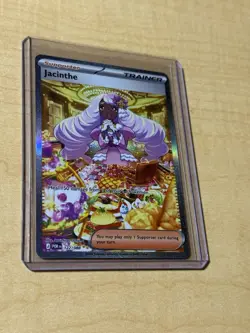 Pokemon Jacinthe Trainer-Full Art Holo 122/088-DAY1 Protected With- ULTRAPROS - Image 3