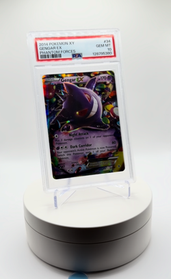 2014 Pokemon XY Phantom Forces Gengar EX #34/119 Holo PSA 10 GEM MINT English - Image 2