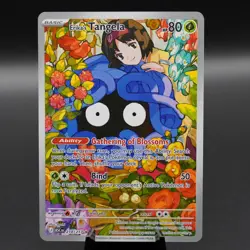Erika's Tangela 218/217 Illustration Rare Ascended Heroes Pokemon Holo Near Mint - Image 1