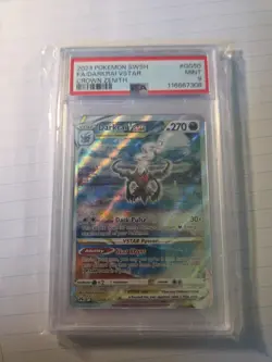2023 POKEMON SWORD & SHIELD CROWN ZENITH #GG50 FULL ART/DARKRAI VSTAR PSA 9 - Image 1