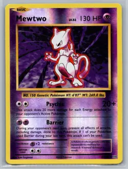 Mewtwo 51/108 Rare Evolutions Pokemon Holo - Image 1