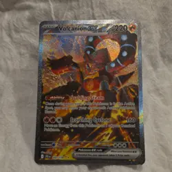 The Pokemon Company Volcanion EX 182/159 Secret Rare Full Art Holo ENG - Image 3