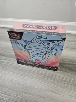 Chaos Rising Pokemon Center ETB Elite Trainer Box ‼IN HAND‼ Perfect Condition - Image 1