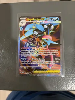 Mega Greninja EX 100/086 Full art Pokemon Chaos Rising PACK FRESH NM - Image 1