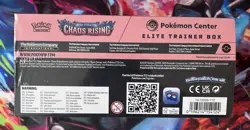 Chaos Rising Pokemon Center Etb Sealed Box - Image 4