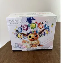 Pokemon TCG Scarlet & Violet Prismatic Evolutions Elite Trainer Box, Eevee - Image 1