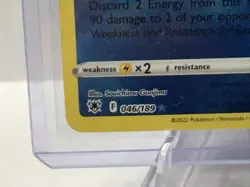 2022 Pokemon Radiant Greninja 46/189 - Image 3