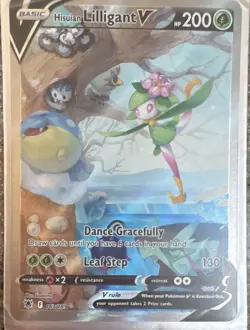 Pokemon Hisuian Lilligant V Full Art Holo Astral Radiance 163/189 Ultra Rare - Image 1