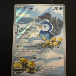 Pokemon TCG Piplup 098/094 Me02: Phantasmal Flames Holo English - Image 1
