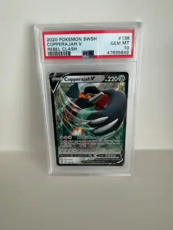2020 pokemon swsh psa 10 Copperajah V - Image 1