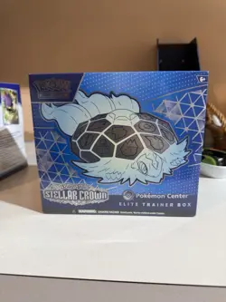 Pokemon TCG Stellar Crown Pokemon Center Elite Trainer Box ETB FACTORY SEALED - Image 1