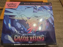 Pokemon Chaos Rising Elite Trainer Box Factory Sealed ETB - Image 1