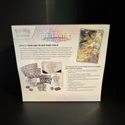 Pokemon TCG Prismatic Evolutions Elite Trainer Box Sealed In Hand - Image 2