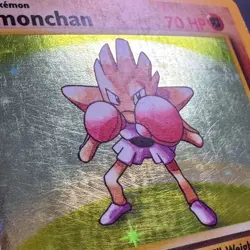 MP Hitmonchan 7/102 Holo Rare Base Set Unlimited Pokemon WotC Ken Sugimori - Image 4