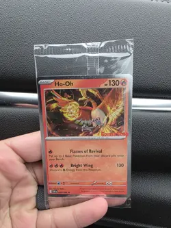 Ho-Oh 010/086 Galaxy GameStop Promo Stamped Sealed - Pokemon Chaos Rising - Image 1