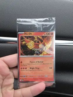 Ho-Oh 010/086 Galaxy GameStop Promo Stamped Sealed - Pokemon Chaos Rising - Image 2
