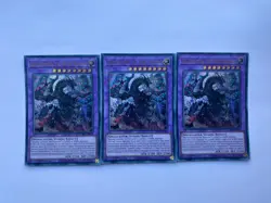 Yu Gi Oh - 3x CH01-EN050 Granguignol the Dusk Dragon - Ultra Rare - Image 1