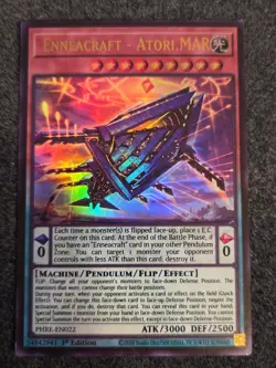 Yugioh! Enneacraft - Atori.MAR - PHRE-EN022 - Ultra Rare - 1st Edition Near Mint - Image 1