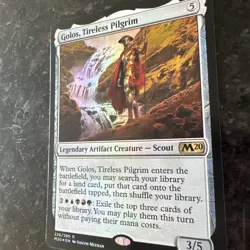 Golos, Tireless Pilgrim Prerelease Cards FOIL 226/280 MTG NM - Image 2