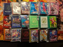 One Piece TCG Official Card Sleeves (70 Count) - New/Unused - Image 1