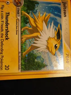 MP Pokemon (Holo) JOLTEON Card POP SERIES-3 Set #3/17 Cosmos Foil Promo 2006#2 - Image 2