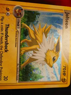 MP Pokemon (Holo) JOLTEON Card POP SERIES-3 Set #3/17 Cosmos Foil Promo 2006#2 - Image 3