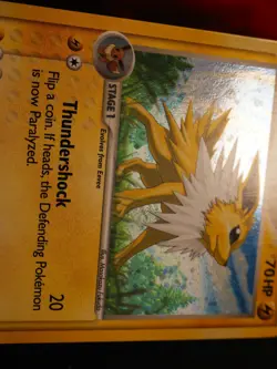 MP Pokemon (Holo) JOLTEON Card POP SERIES-3 Set #3/17 Cosmos Foil Promo 2006#2 - Image 4