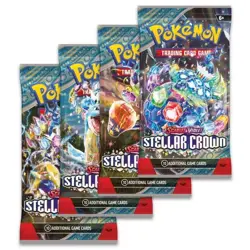 Pokemon Stellar Crown Booster Pack - 10 Cards / Pack - Random Art - SEALED - Image 2