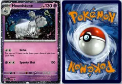Pokemon Card - Houndstone (Cosmos Holo) 042 Blister Exclusives Promo Holo NM - Image 3