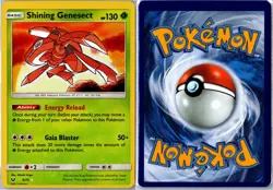 Pokemon Card - Shining Genesect 9/73 Shining Legends 2017 Rare Shining LP - Image 3