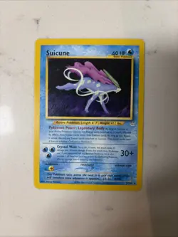 Pokemon TCG Suicune Neo Revelation Card 27/64 Unlimited Rare - Image 1