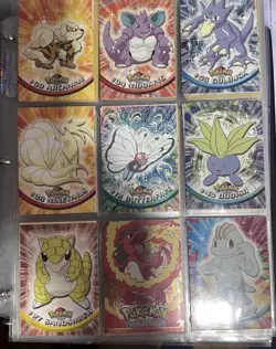 POKEMON CARDS - LOT - Vintage Topps TV Animation + 3 Foil Cards - 17 TOTAL - Image 5