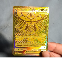 Pokemon Mega Zygarde EX 124/088 Perfect Order Gold Secret Rare Holo Full Art - Image 1