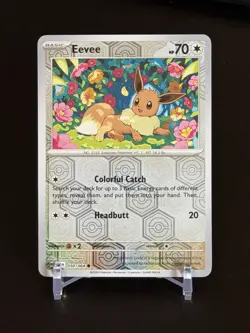 Pokemon SV: Shrouded Fable Eevee 050/064 Reverse Holo Common - Image 1