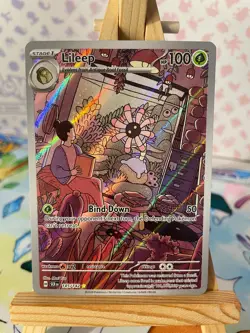 Lileep 145/142 | Pokemon Stellar Crown | Illustration Rare - Image 1