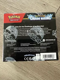 New! Chaos Rising Pokemon Mega Evolution Booster Box (36 Packs) Factory Sealed! - Image 4