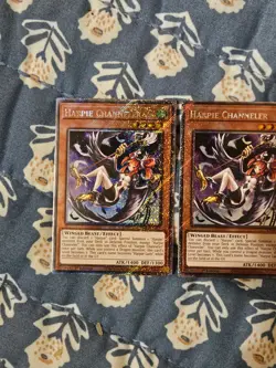 YUGIOH RA04 HARPIE CHANNELER (PLATINUM SECRET RARE) x3 NM - Image 2