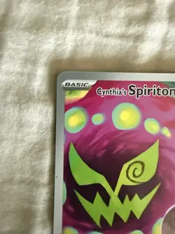 Pokemon TCG Cynthia's Spiritomb 244/217 Ascended heroes Rare Full Art Holo 70 HP - Image 3