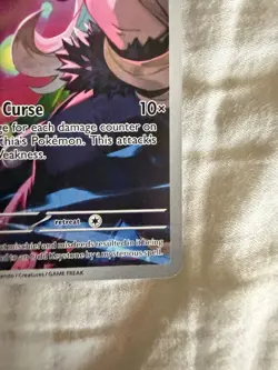Pokemon TCG Cynthia's Spiritomb 244/217 Ascended heroes Rare Full Art Holo 70 HP - Image 5