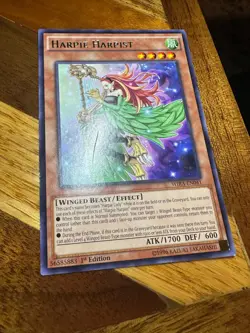 Harpie Harpist WIRA-EN041 1st Edition Rare PL + BONUS - Image 1