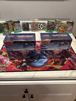 Pokemon Chaos Rising Elite Trainer Box Factory Sealed ETB Lot Of 2 - Image 1