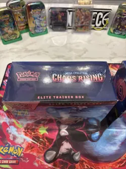 Pokemon Chaos Rising Elite Trainer Box Factory Sealed ETB Lot Of 2 - Image 2