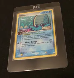 The Pokemon Company Omanyte 60/92 Legend Maker Reverse Holo 2006 English 70HP - Image 1