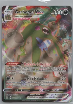 Garbodor VMAX 101/203 Holo VMAX Rare Evolving Skies Pokemon Near Mint - Image 1