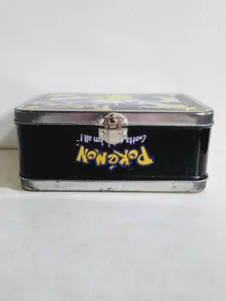 Pokemon Gotta Catch 'em All Pikachu Tin Box - Nintendo Collectors 1999 Vintage - Image 2