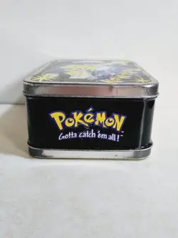 Pokemon Gotta Catch 'em All Pikachu Tin Box - Nintendo Collectors 1999 Vintage - Image 3
